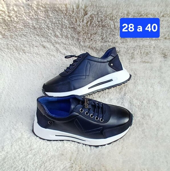 Baskets décontractées en cuir