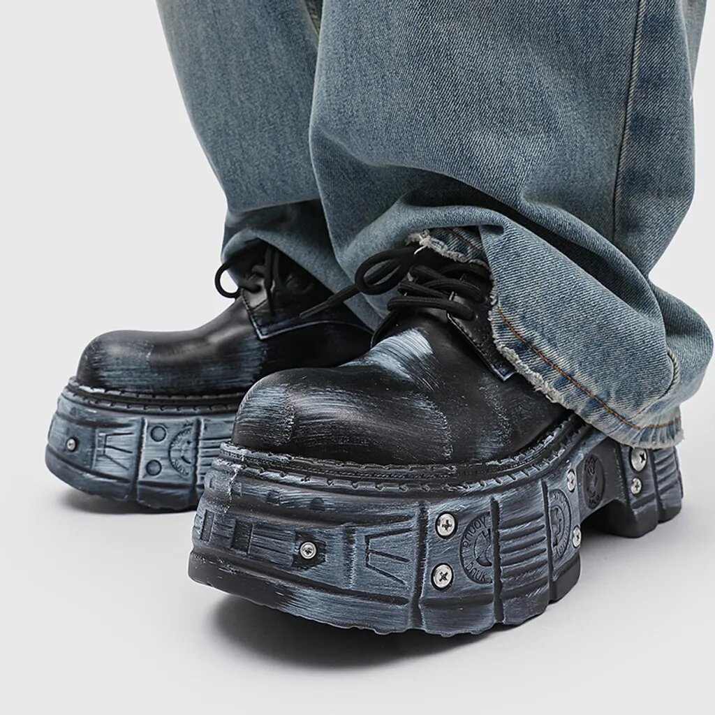 Chaussures plateforme rock