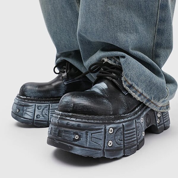 Chaussures plateforme rock