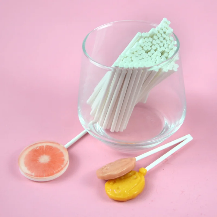 Bâtons de sucette en plastique