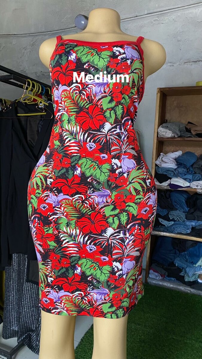 Beautiful and comfortable women's floral dress