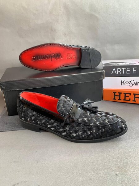 Mocassins en cuir luxe homme