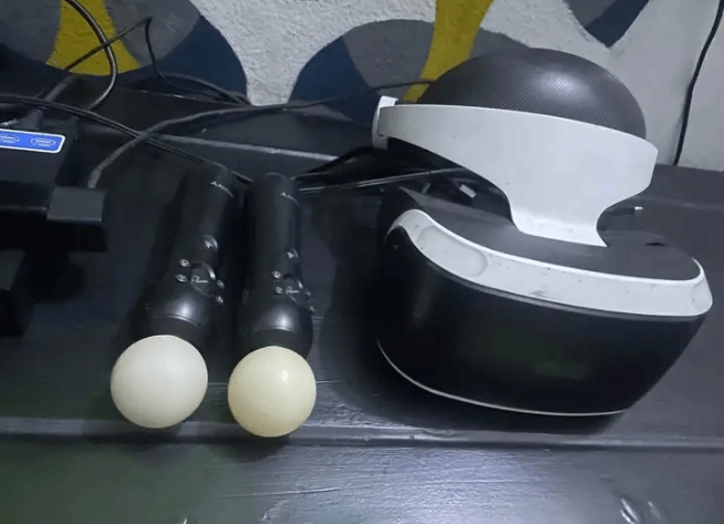 Casque VR PlayStation avec accessoires