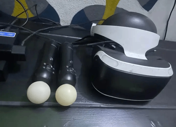 Casque VR PlayStation avec accessoires