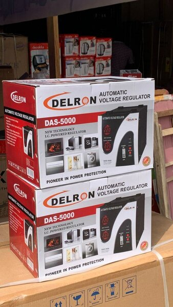 DELRON STABILIZER / VOLTAGE REGULATOR 5000V