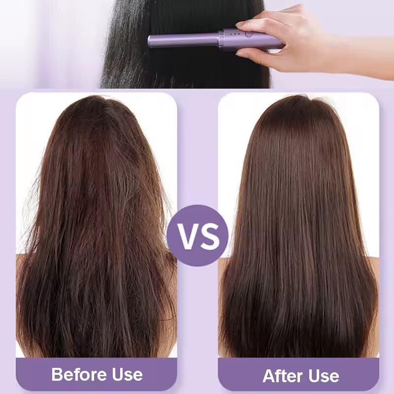 Peigne chauffant sans fil