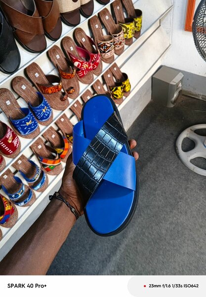 Sandales Croisées Homme