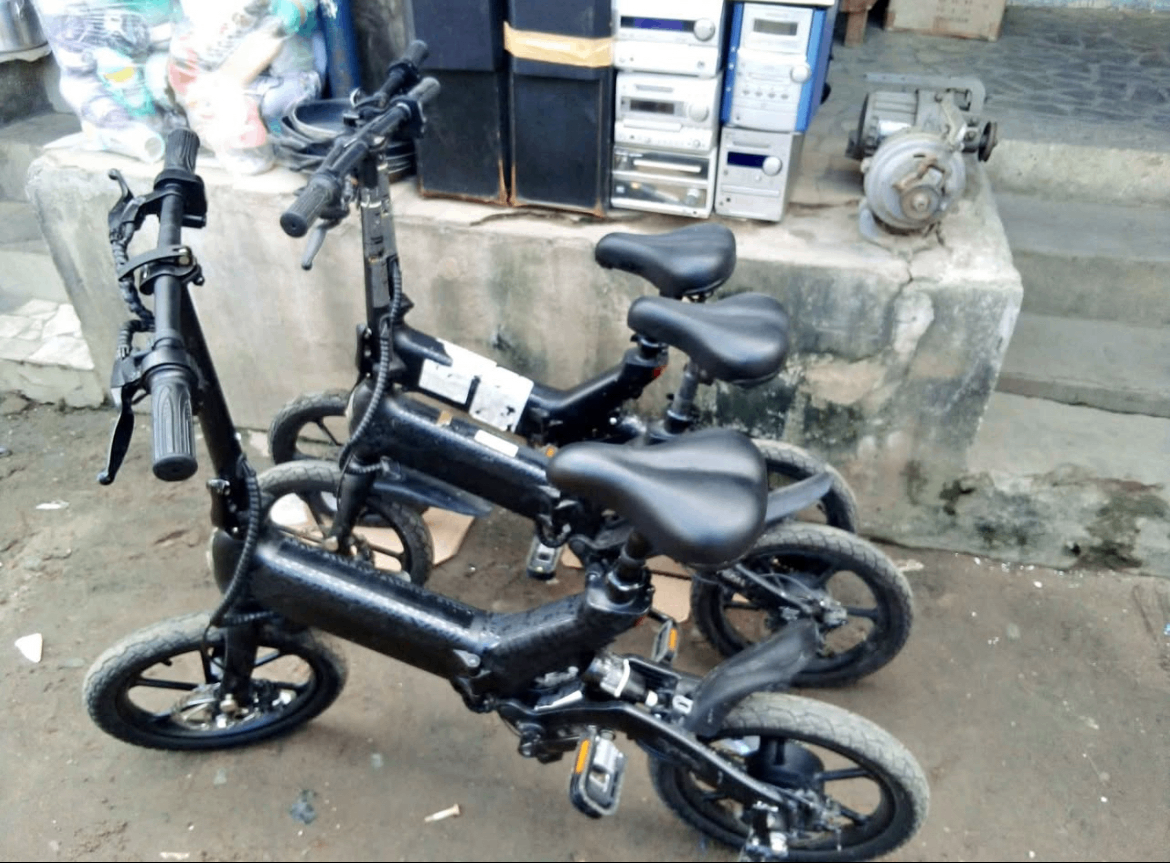 Vélo électrique pliable urbain