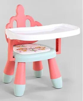 Kids chair with feeding tray