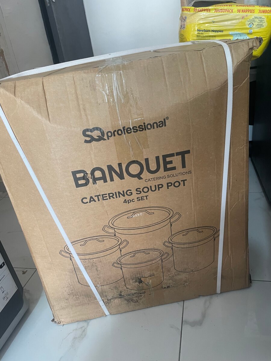 Set de Marmites en Acier 4 pièces