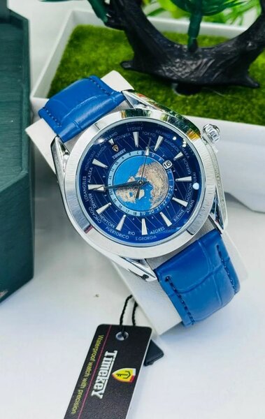 Montre Homme Bleu Élégante