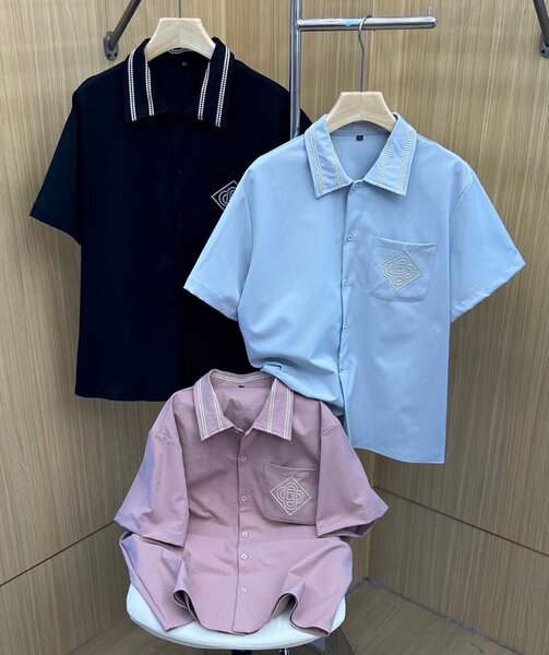 Chemise à manches courtes élégante