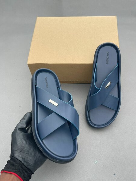 Sandales décontractées bleues