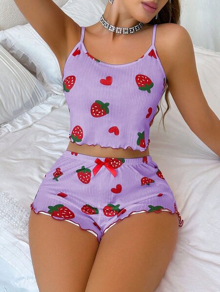 Ensemble pyjama imprimé mignon