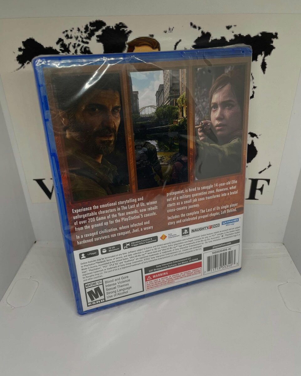 The Last of Us Part 1 Cd PS5