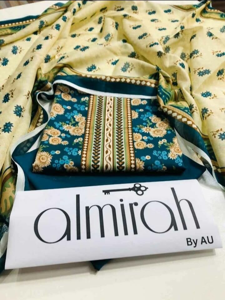 Almirah lawn 3pc