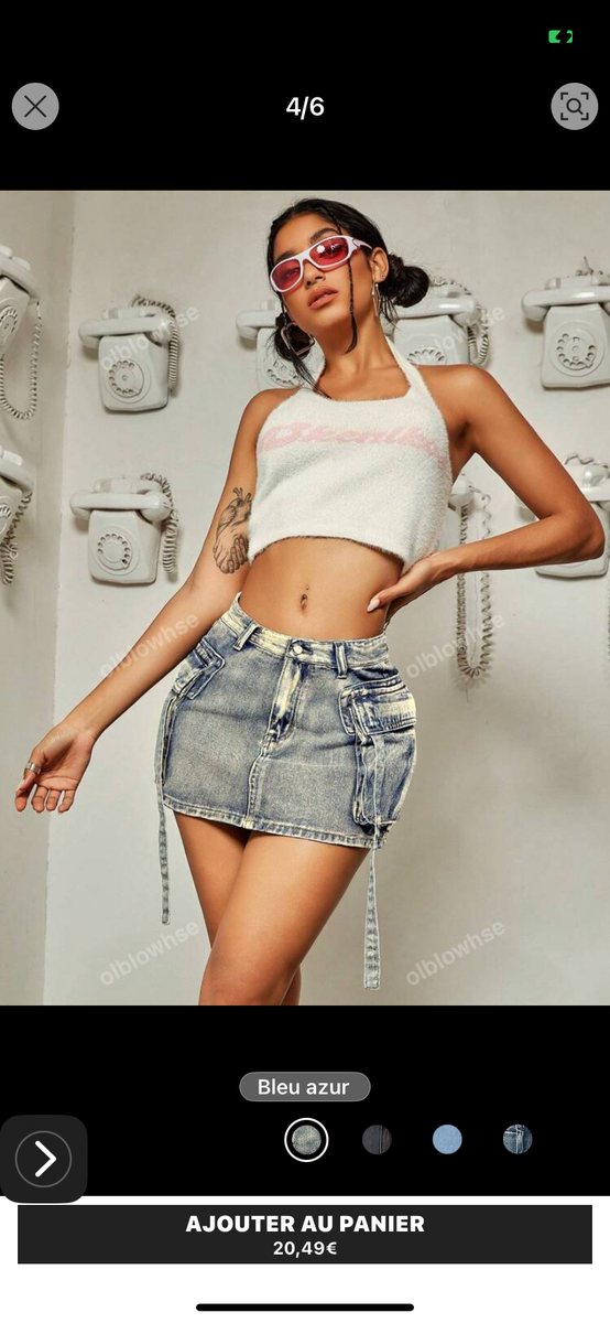 Jupe Mini Style Urbain