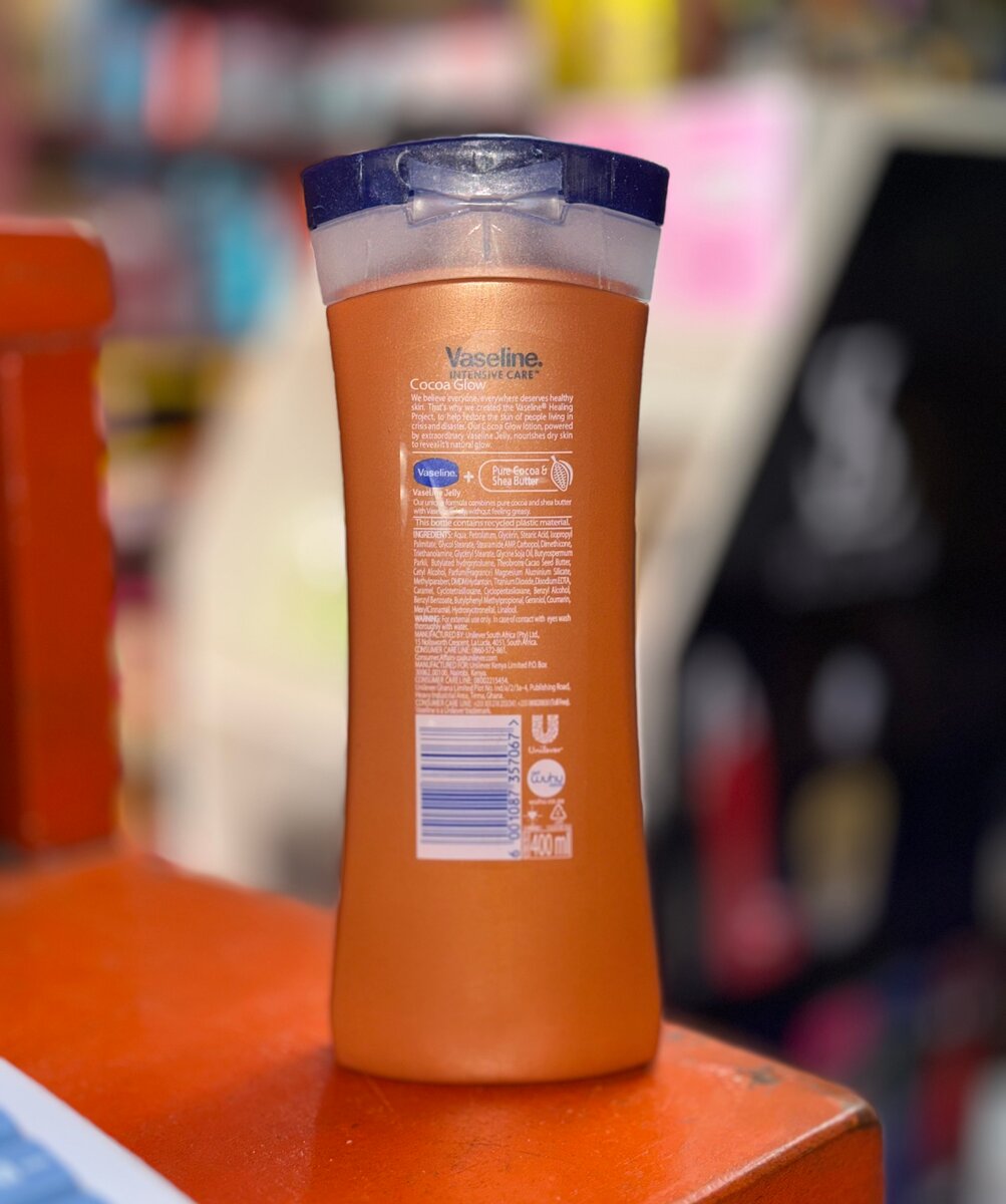 Lotion Hydratant Vaseline Cocoa