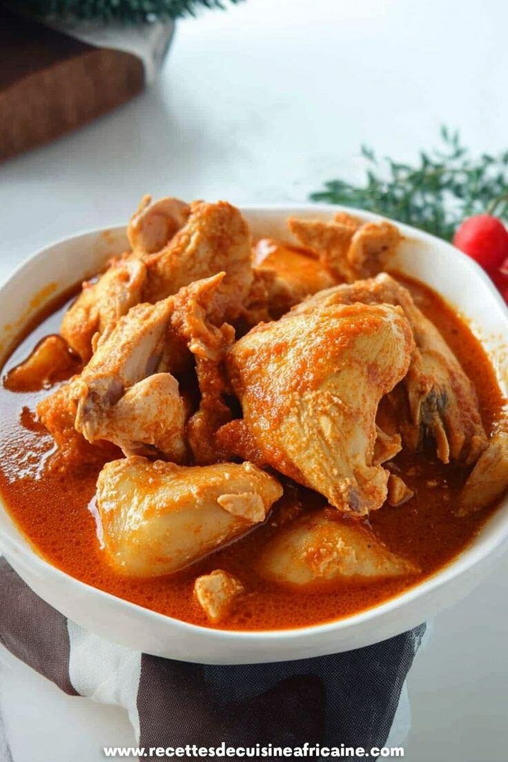 Poulet Mafé Épicé