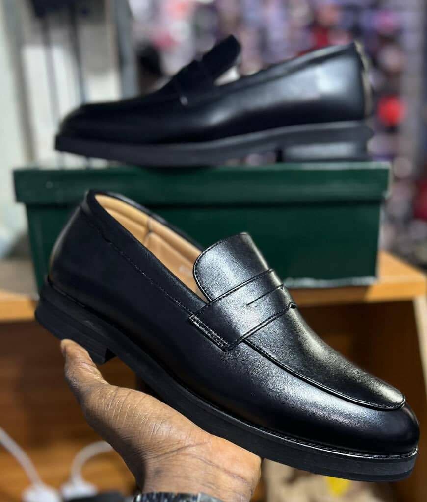 Mocassins élégants en cuir