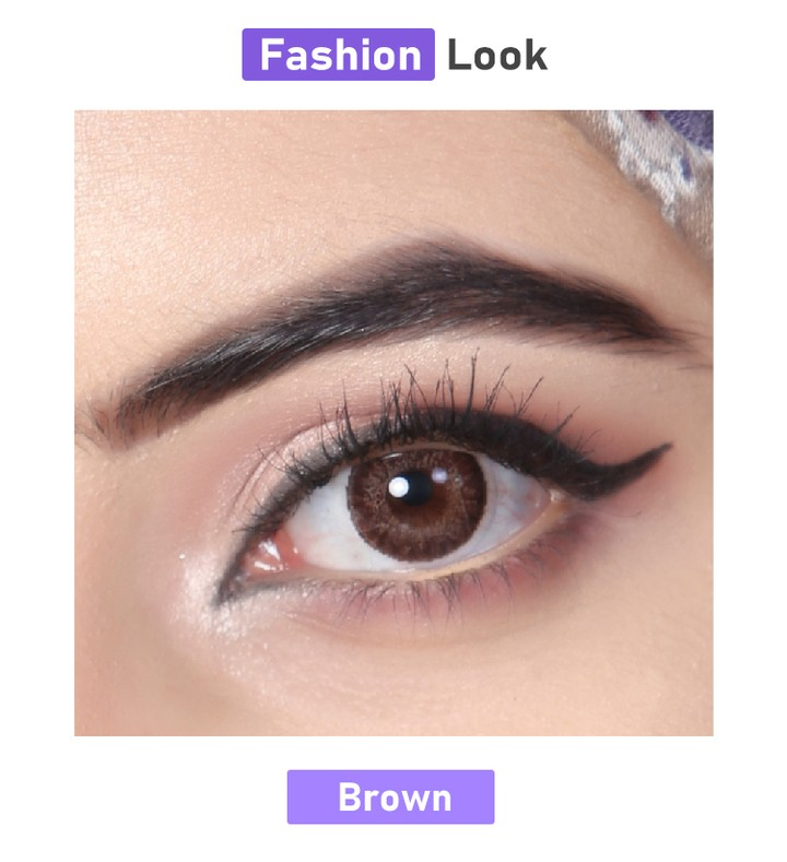 Fashion Look Lenses: brown