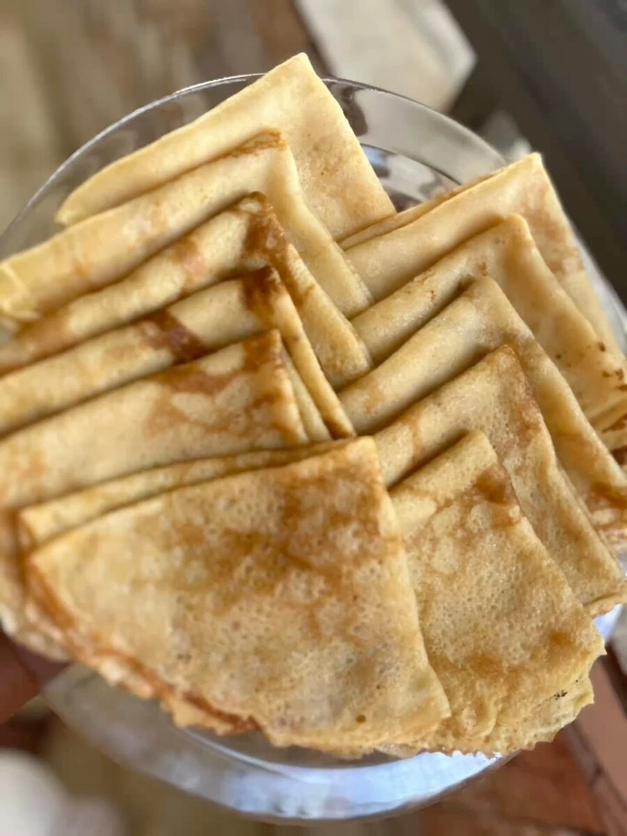 Crêpes moelleuses/Gourmandes