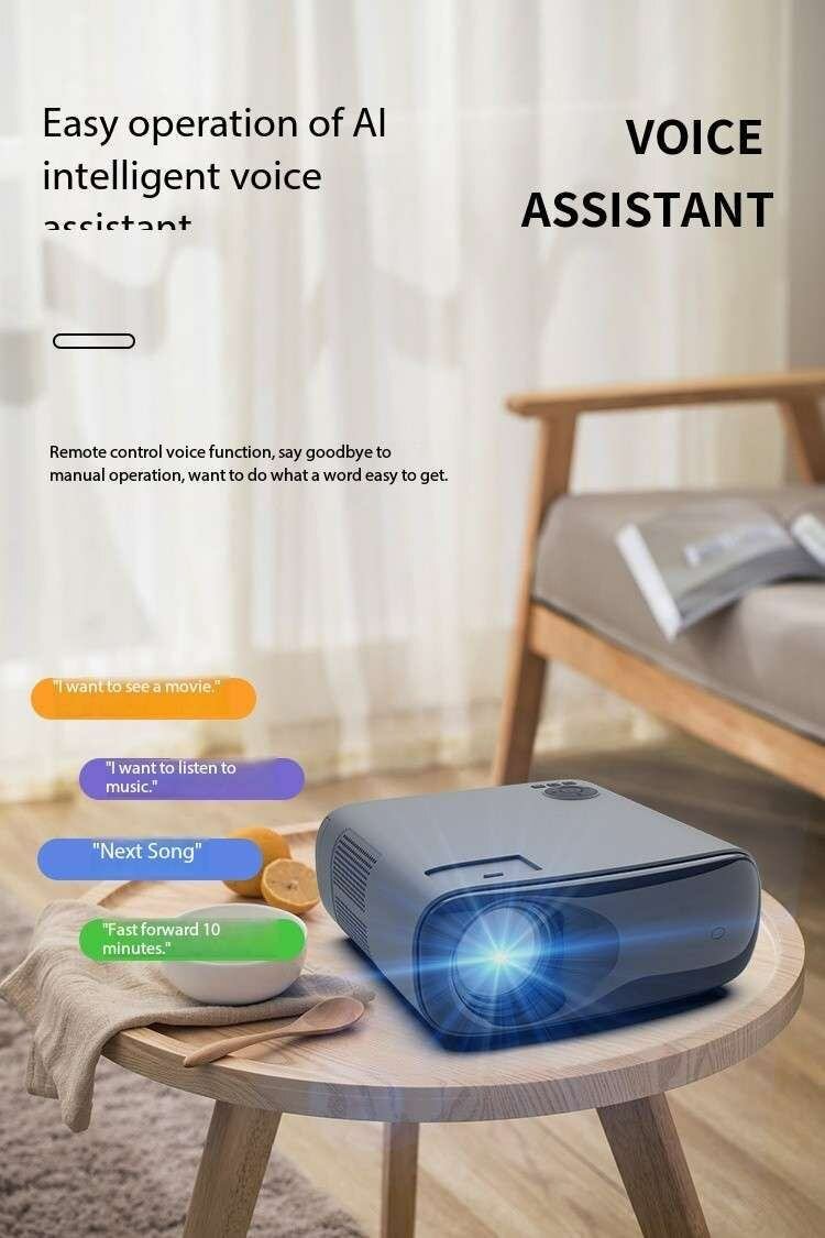 A70 Smart Projector Hotel Office Home Wireless I Home 3D Pro