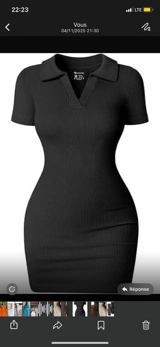 Robe moulante élégante