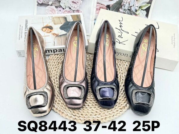 Ballerines élégantes multicolores