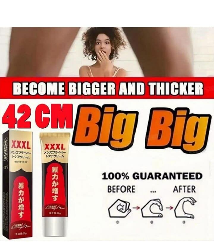 Crème d'Agrandissement pénis