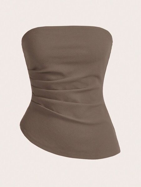Elegant Strapless Tube Top