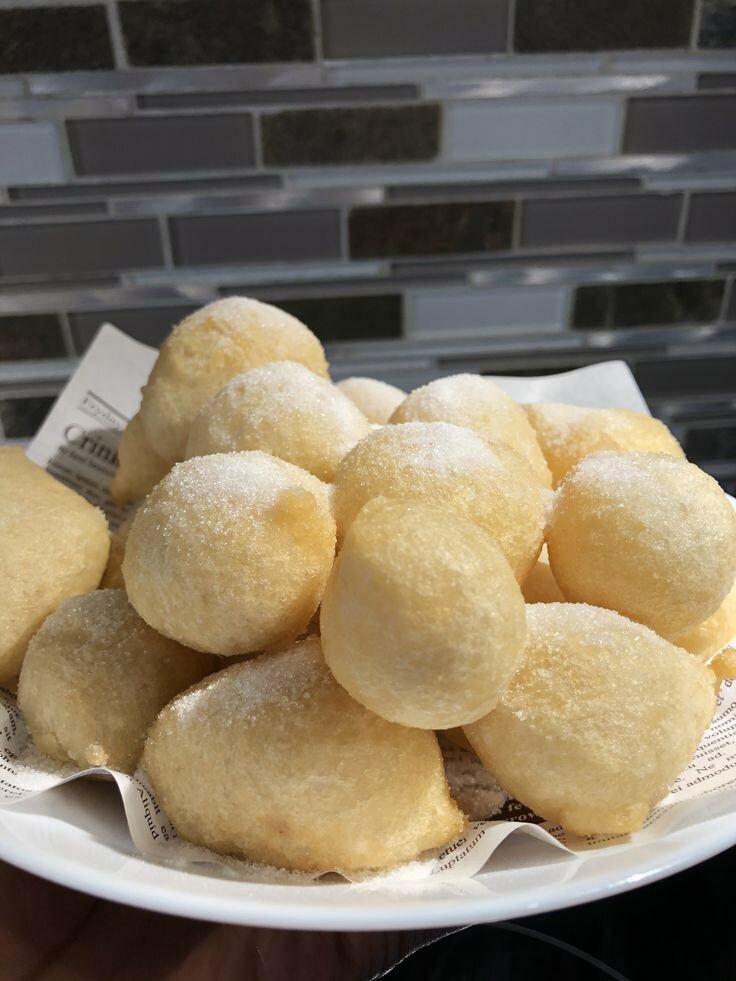Beignets blanc au sucre