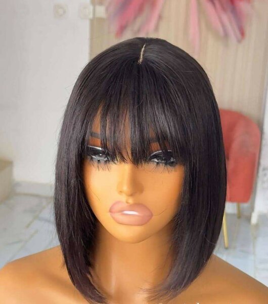 Perruque Bob avec Frange