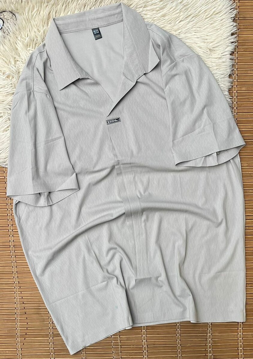 Chemise Homme Élégante Gris