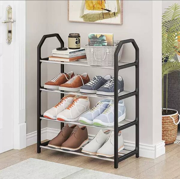 Étagère à chaussures 4 niveaux