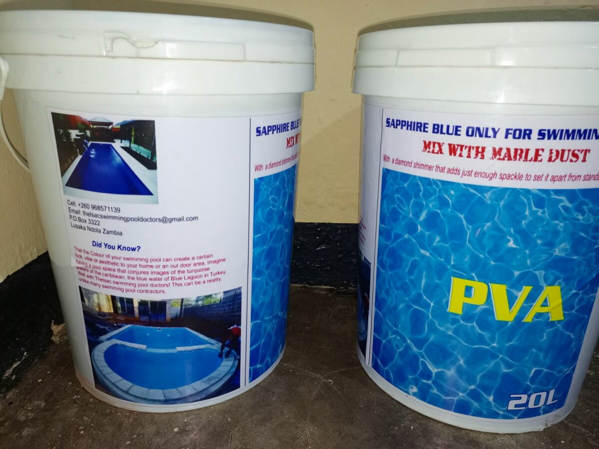 Swimming Pool paint (Sapphire blue paint)