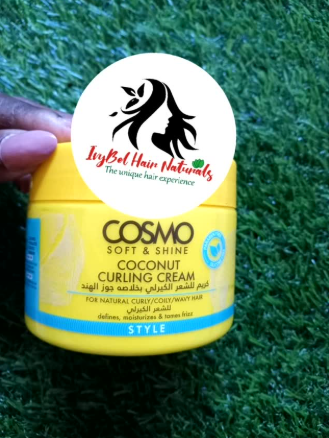 COSMO - SOFT & SHINE COCONUT CURLING CREAM STYLE 