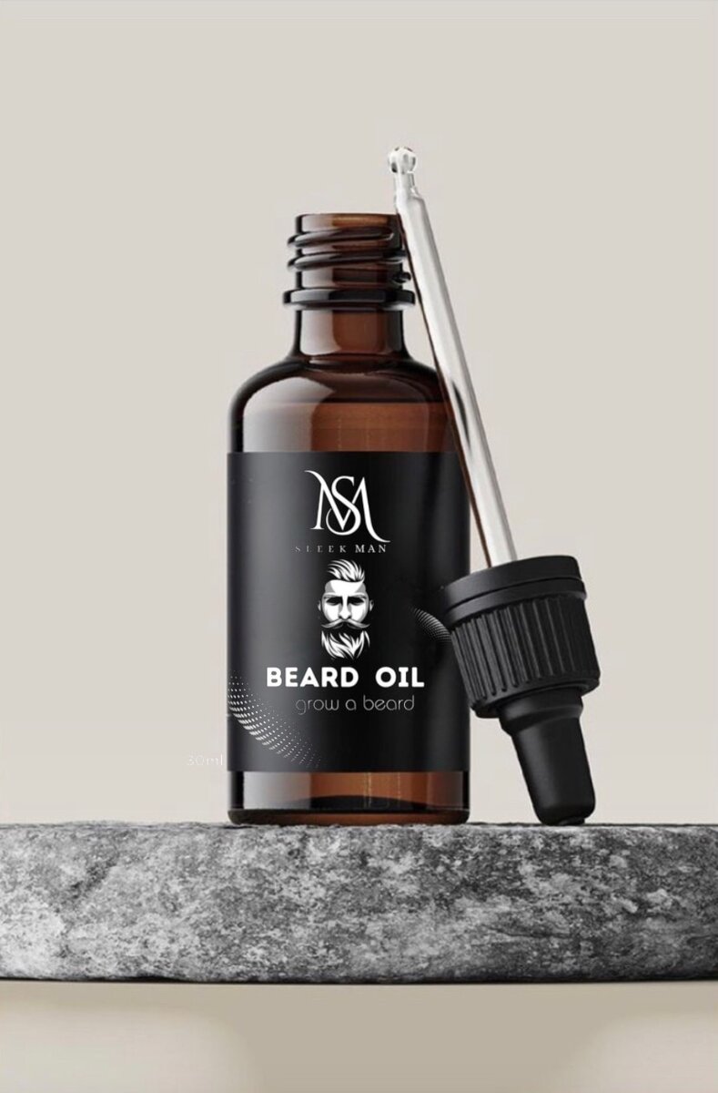 Beard oil with 30% hemp & 2% vitamin E -50ml