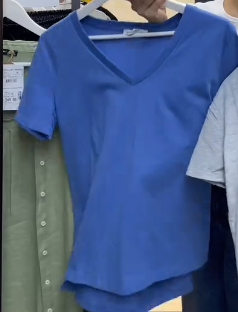 Футболка синяя