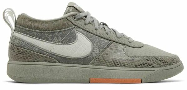 Sneakers stylés en cuir serpent