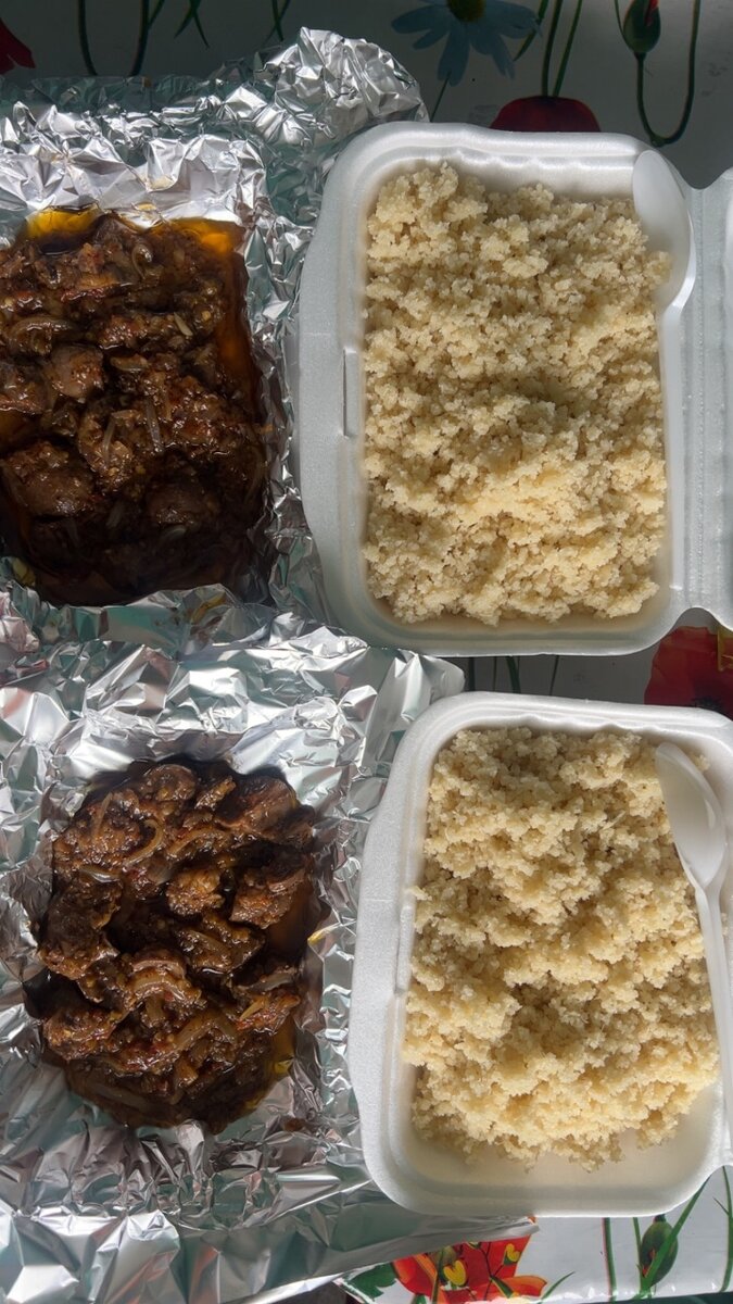 Rognon sauté avec attieke