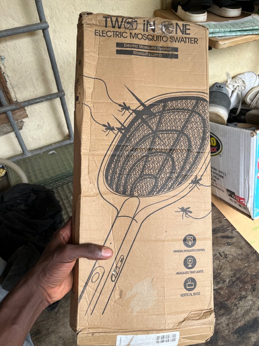 Raquette à Moustiques Électrique 2-en-1