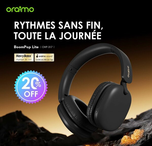 Casque Oraimo pure basse