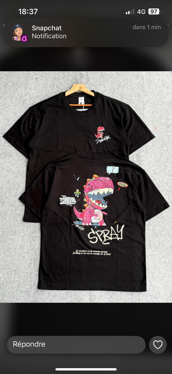 T-shirts graphiques tendance