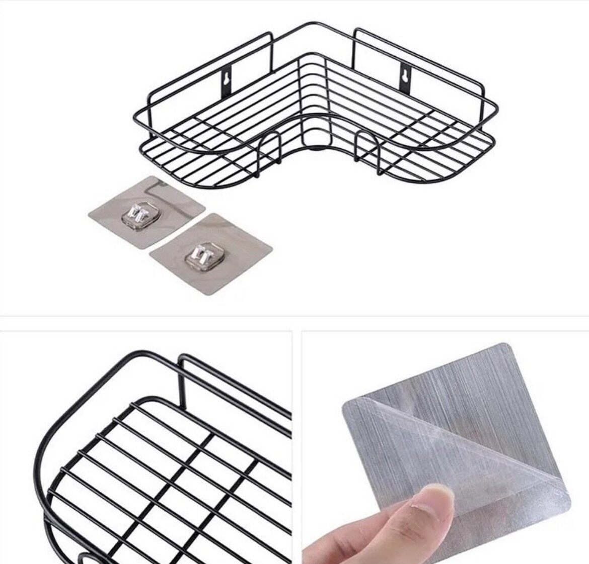 Bathroom corner caddy