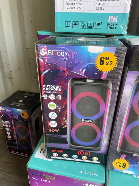 Enceinte Karaoké Portable 80W