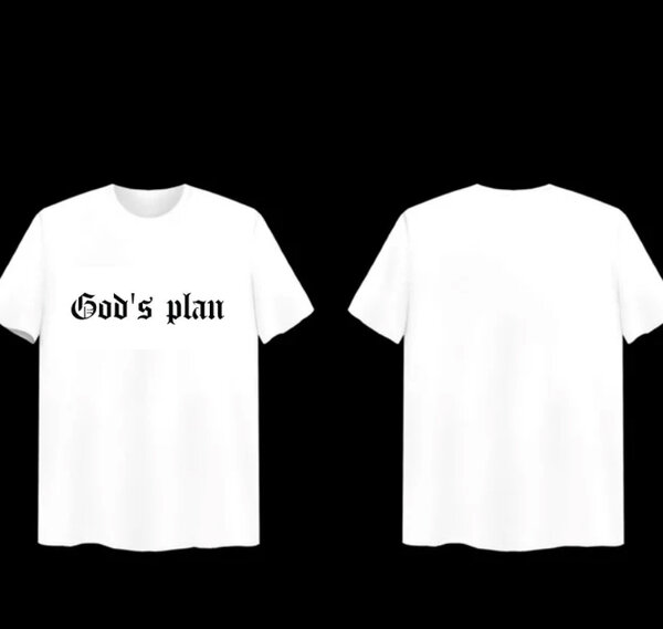 T-shirt 'God's Plan' homme