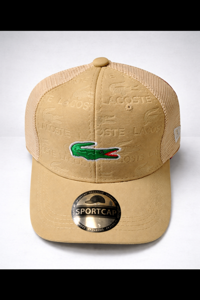 Casquette Beige Lacoste Sport