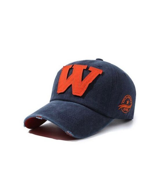 Casquette en denim "W"
