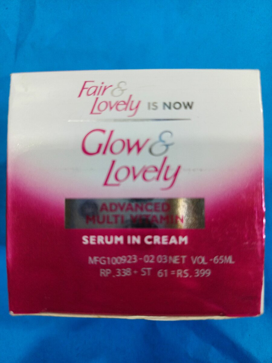 Fair & Lovely serum in cream